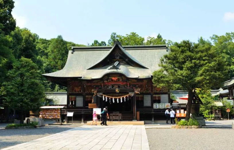 調神社の兎の像（さいたま市浦和区・ツキを呼ぶ・精神安定）