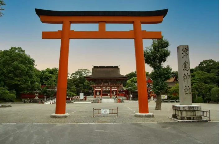 津島神社の楼門(愛知県津島市・建速須佐之男命・疫病退散・厄除け)