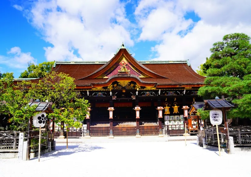 北野天満宮の本殿（京都市上京区・菅原道真・厄除け・冤罪晴らし）