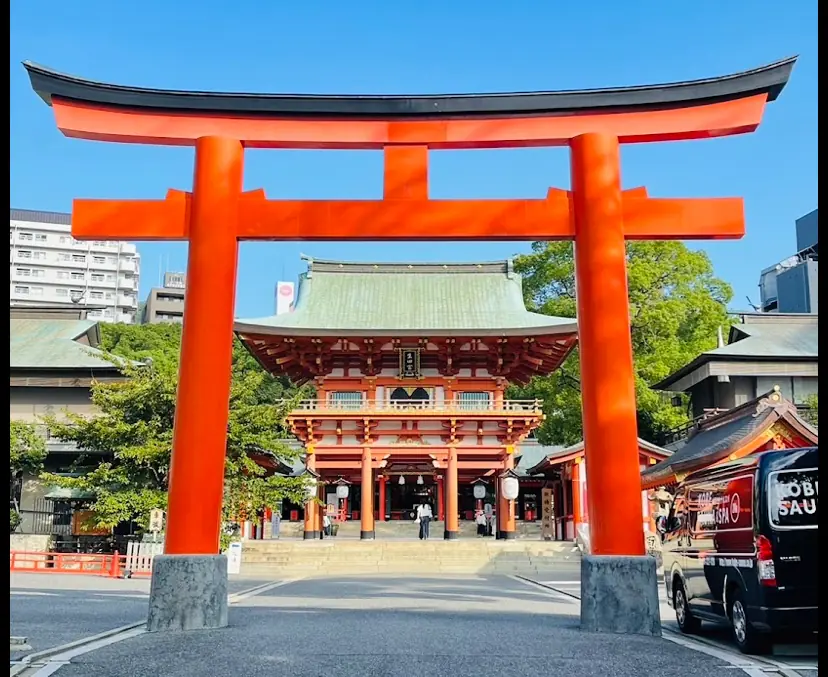 生田神社の本殿(神戸市中央区・稚日女尊・蘇りの森・縁結び)