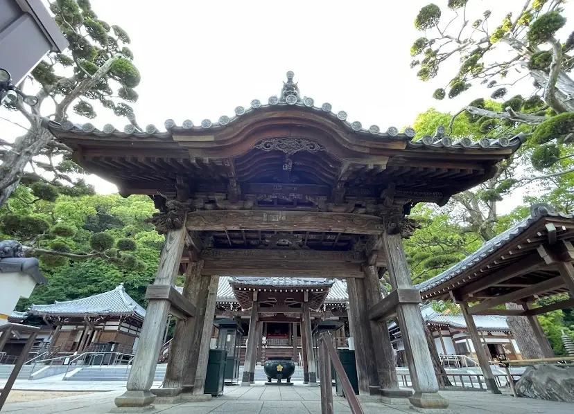 須磨寺の本堂(神戸市須磨区・聖観音・平敦盛・心の浄化)