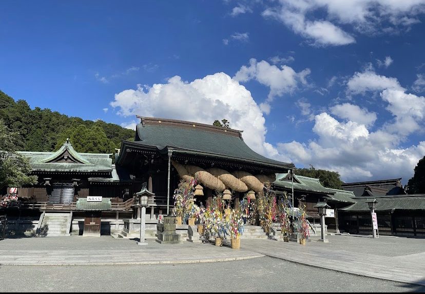 宮地嶽神社の大注連縄（福岡県福津市・光の道・開運・商売繁盛）