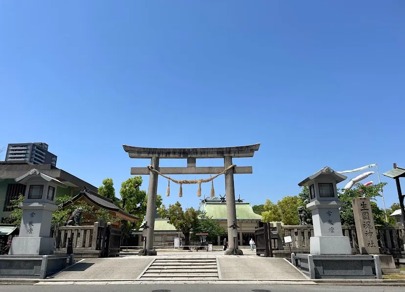 生國魂神社の本殿(大阪市天王寺区・いくたまさん・縁切り・女性守護)